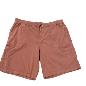 Sonoma Women’s Comfort Waist Utility Bermuda Shorts Size 20W Color Mauve NWT